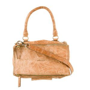 Authentic GIVENCHY Tumbled Sheepskin Medium Pandora Cigare